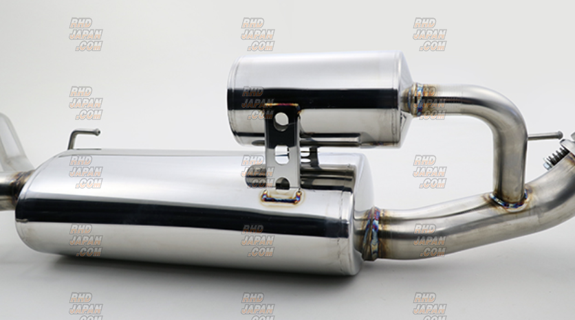 @@@ Ganador Vertex 4WD/SUV Muffler Exhaust System Single Polished Tail